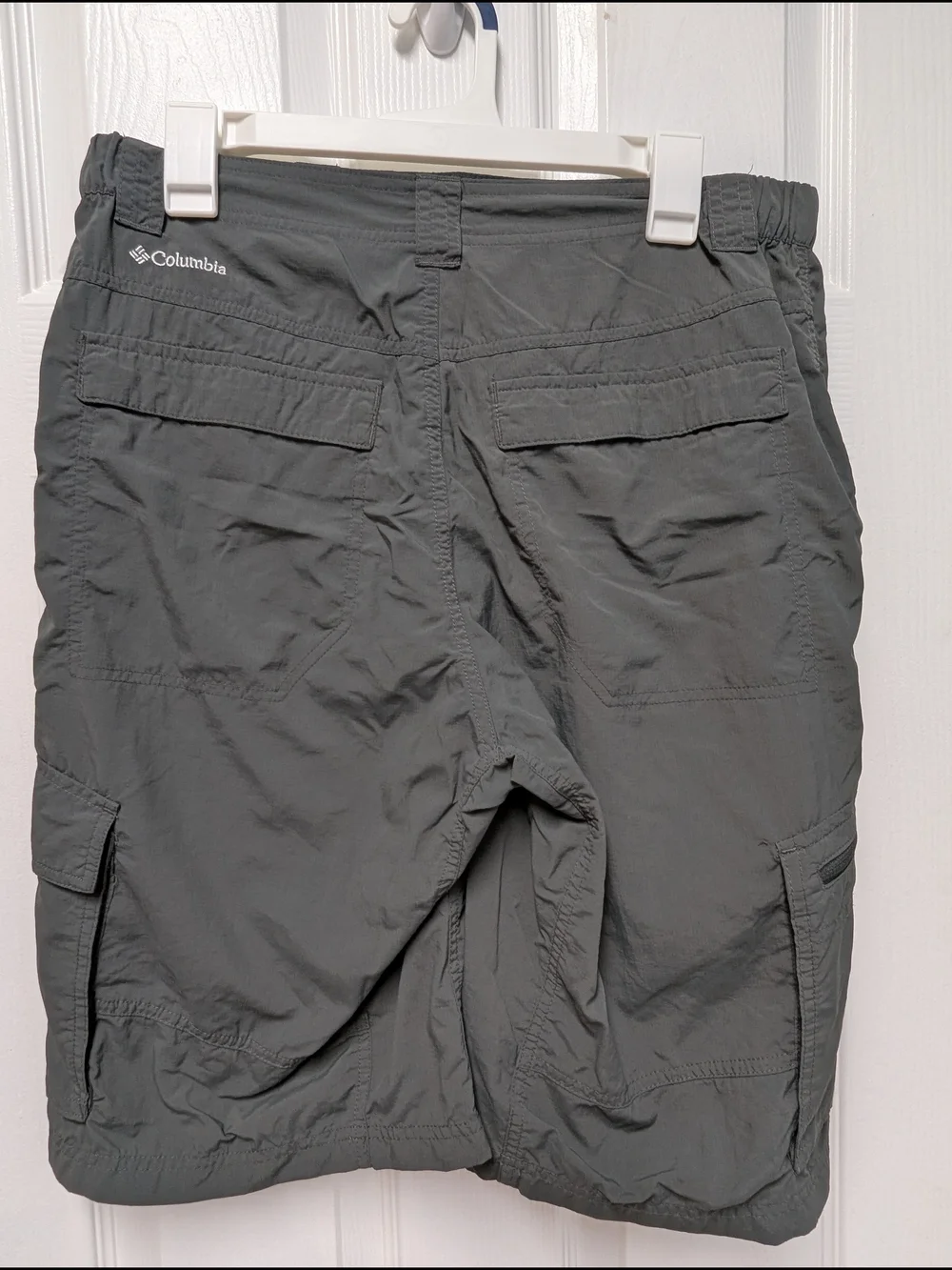 Columbia Men's Charcoal Cargo Shorts - Picture 5 of 8